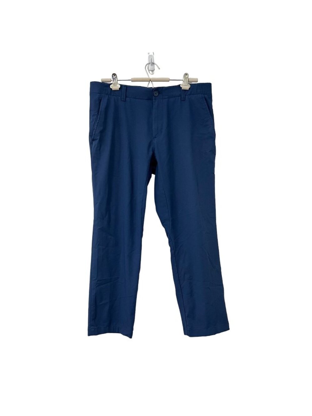 Under Armour Mens Navy Blue Heat Gear Performance Chino Pants Size 36 X 30